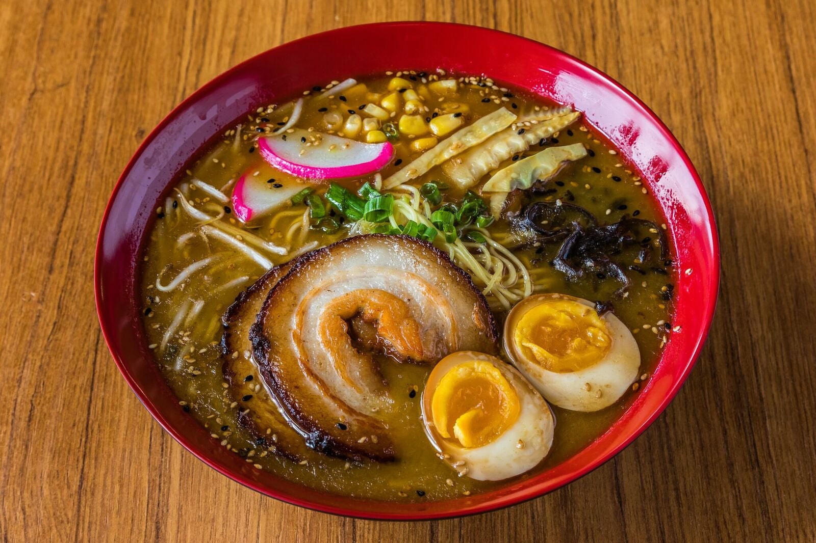 Spicy Miso Ramen - Six Hungry Feet - Asian-inspired